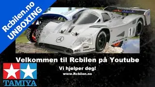 Unboxing - Mercedes Benz C11 1990 Tamiya 47484