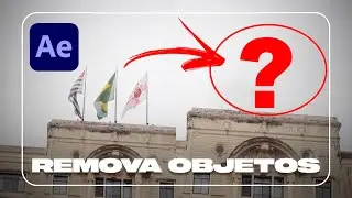 REMOVA qualquer OBJETO de sua cena  After effects tutorial