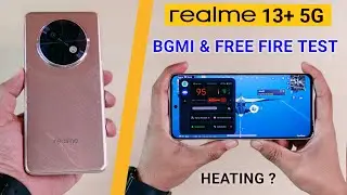 Realme 13 Plus 5G Gaming Review  | 90fps BGMI & Free Fire Test | Realme 13+ Heating battery test