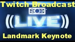 SOE Live 2014 Landmark Keynote Sony Online Entertainment Gaming