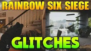 Rainbow Six Siege 2 Glitches Silent Barricades and Invisible Gun Glitch!