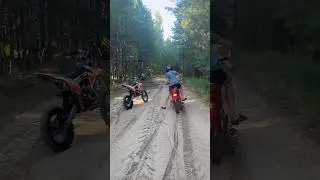 #далеко #питбайк #dirtbike #эндуро #альфа #питбайк #motocross #лес #поле #покатушки