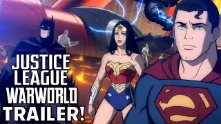 Justice League War World TRAILER   Breakdown, Cover Art and Release Date News   DC Animation