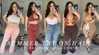 Summer Try On Haul Fashion Nova Curve // Nelly Toledo