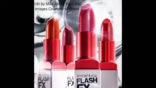 New!FLASH FX Lipsticks by SMASHBOX Cosmetics|New Makeup Releases 2024|Mad About Products