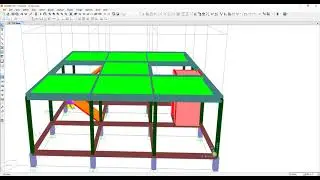 How to Assign Load on frame and slab | CE Structure