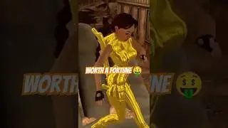 Golden Lara Croft 