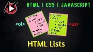 HTML Lists