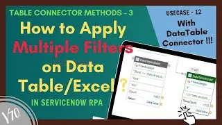 How to Apply Multiple Filters on Excel/Data Table | Filter By Text & Regex Table Methods - 3 