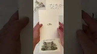 Watercolour wedding stationery by de Winton Paper co. 