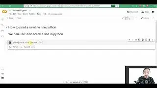 How to add a New Line in Python ? How to do line break in Python?