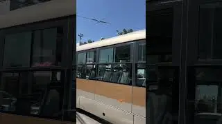 Трамвай в Самарканде. Функционирует.