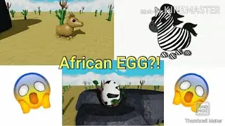 What might come out of an African Egg if there was one... (Roblox Adopt Me)