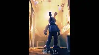 FNaF- Bonnie bailando 😎 | ignoren la letra d la canción 😔 #fivenightsatfreddys #foryou #nohate #edit