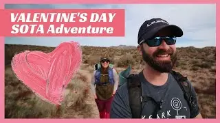 Valentines Day SOTA with the YL