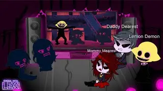 FNF Corrupted Characters React to Friday Night Funkin' Corruption Meme - Return of EVIL BOYFRIEND