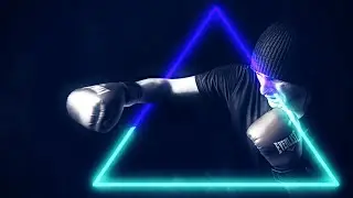 PicsArt Tutorial Edit Neon Glowing || PicsArt Neon Triangle Concept || PicsArt Editing New Style