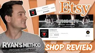 Etsy Print on Demand Shop Review: GYMOCITY 💪