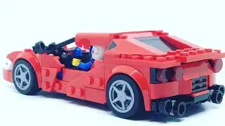 Lego MOC Ferrari 812 Superfast | Active Bricks