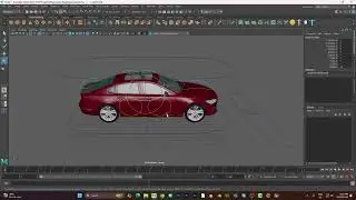 3D Car Rigging Project | Realistic Car Movement | Autodesk Maya