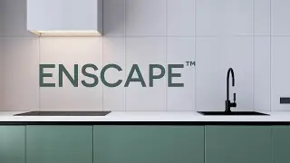 TUTORIAL: RENDER CON LUCES IES | COCINA REALISTA | ENSCAPE 3.4