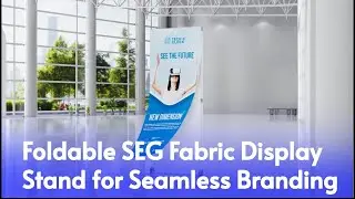 Assembly Instruction for Foldable SEG Fabric Display Stand