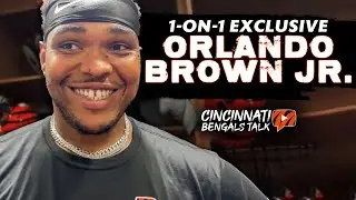 Orlando Brown Jr. on Joe Burrow, Bengals’ O-Line and MORE | Exclusive Interview