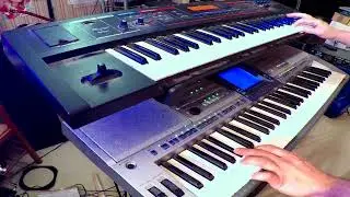 Oxygène 4 - Jean-Michel Jarre Oxygène IV (cover)  Yamaha PSR 1500 et Roland Juno Di