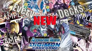 Every New Deck in Ex-4 ALTERNATIVE BEING |Gaiomon, Blue Flare, Alter-s & so much more| Digimon TCG