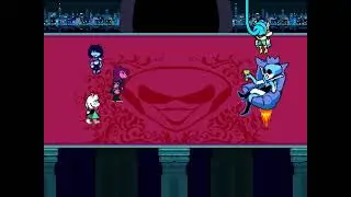 Deltarune Chapter 2 - QUEEN defeated in ONLY 4 turns (world record)