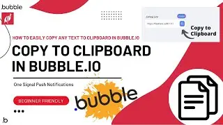 How to Easily Copy Any Text to Clipboard in Bubble.io