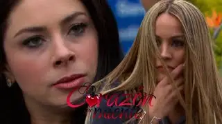 Corazón que Miente | Karla y Mariela se cachetean