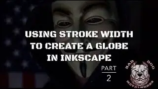Q-Anon Trace (Part 2 of Using Stroke Width To Create A Globe In Inkscape)