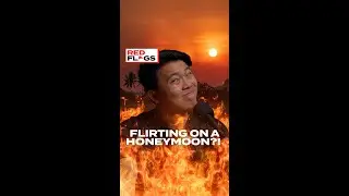 His wife was flirting ON A HONEYMOON?!