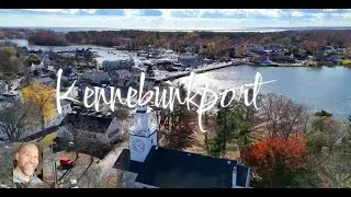We visit Kennebunkport Maine  Cute town!