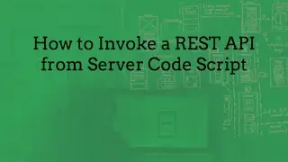 How to Invoke a REST API from Server Code Script in 5 Minutes