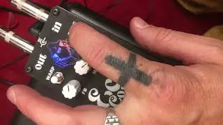 New Stomp Wizard Cosmic Echo Pedal with Electric Guitar Demo