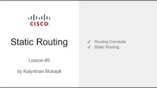 CCNA R&S - Static Routing