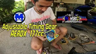 RACING MONKEY ADJUSTABLE TIMING GEAR FOR AEROX 177cc | REINFORCED | PHILWORKZ