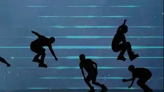 Looping Background Video - Inline Skate