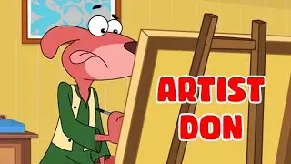 Rat A Tat - Artist Don's Hilarious Painitings - Funny Animated Cartoon Shows For Kids Chotoonz TV