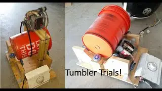 DIY Reloading Brass Tumbler - Drier Motor + 5 Gal Bucket!