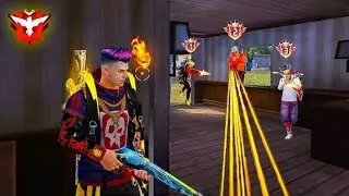 99% Headshot Rate ⚡ Solo vs Squad full Gameplay || poco x3 pro🔥iphone 13📲 free fire