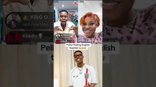 PELLER AND HIS NEW ENGLISH TEACHER 😂😂😂 HOW PELLER TAKE SABI 