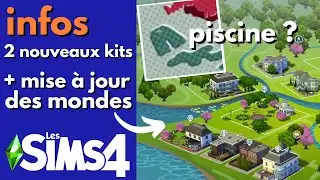 New KITS 🩱 and worlds UPDATE 🌎 | Sims 4
