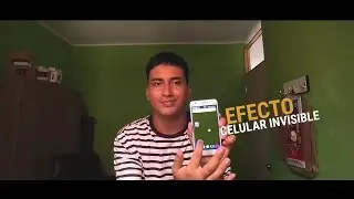 Cómo Hacer El EFECTO CELULAR INVISIBLE Desde Android || Celular ||