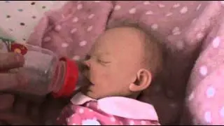 Tiny Kisses open mouth Reborn baby