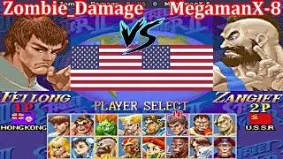 Super Street Fighter II X: Grand Master Challenge - Zombie_Damage vs MegamanX-8
