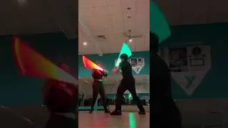 ANAKIN VS OBI-WAN style Lightsaber Duel | #lightsaberduels #lightsaberbattles #lightsaberfight