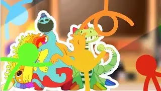 Color Gang react to Poppy Playtime 